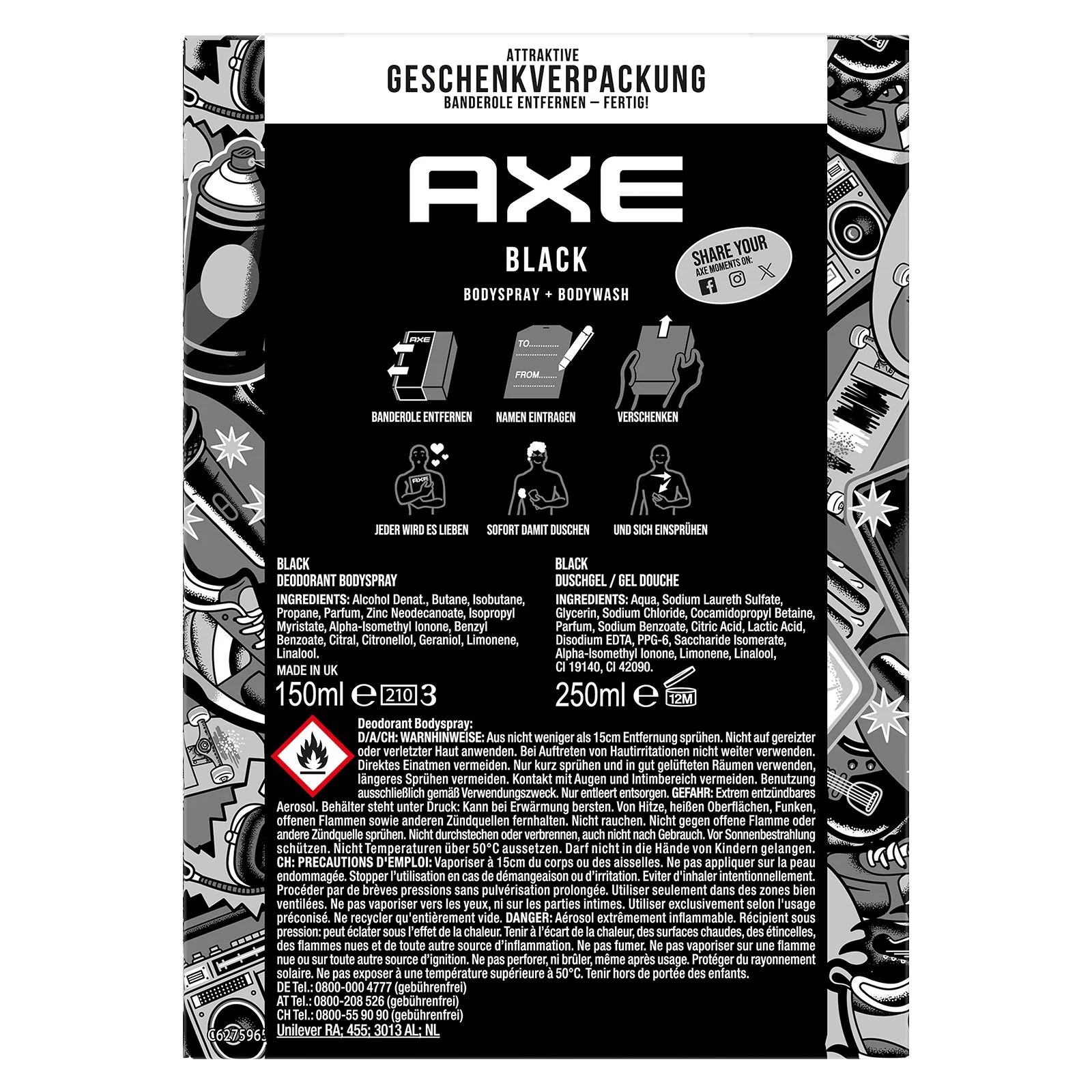 AXE Geschenkset Black - Image 3