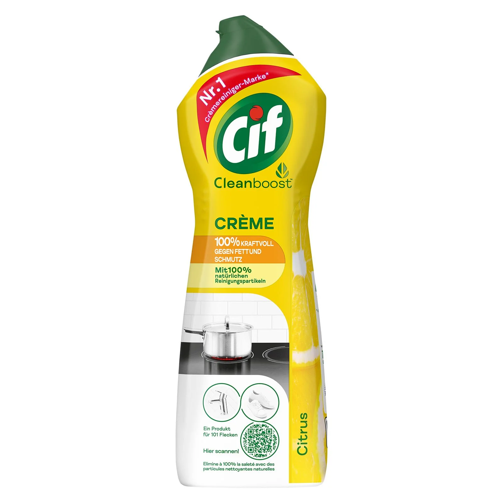 Cif Crème Citrus, Scheuermilch Citrus Reiniger - Image 15