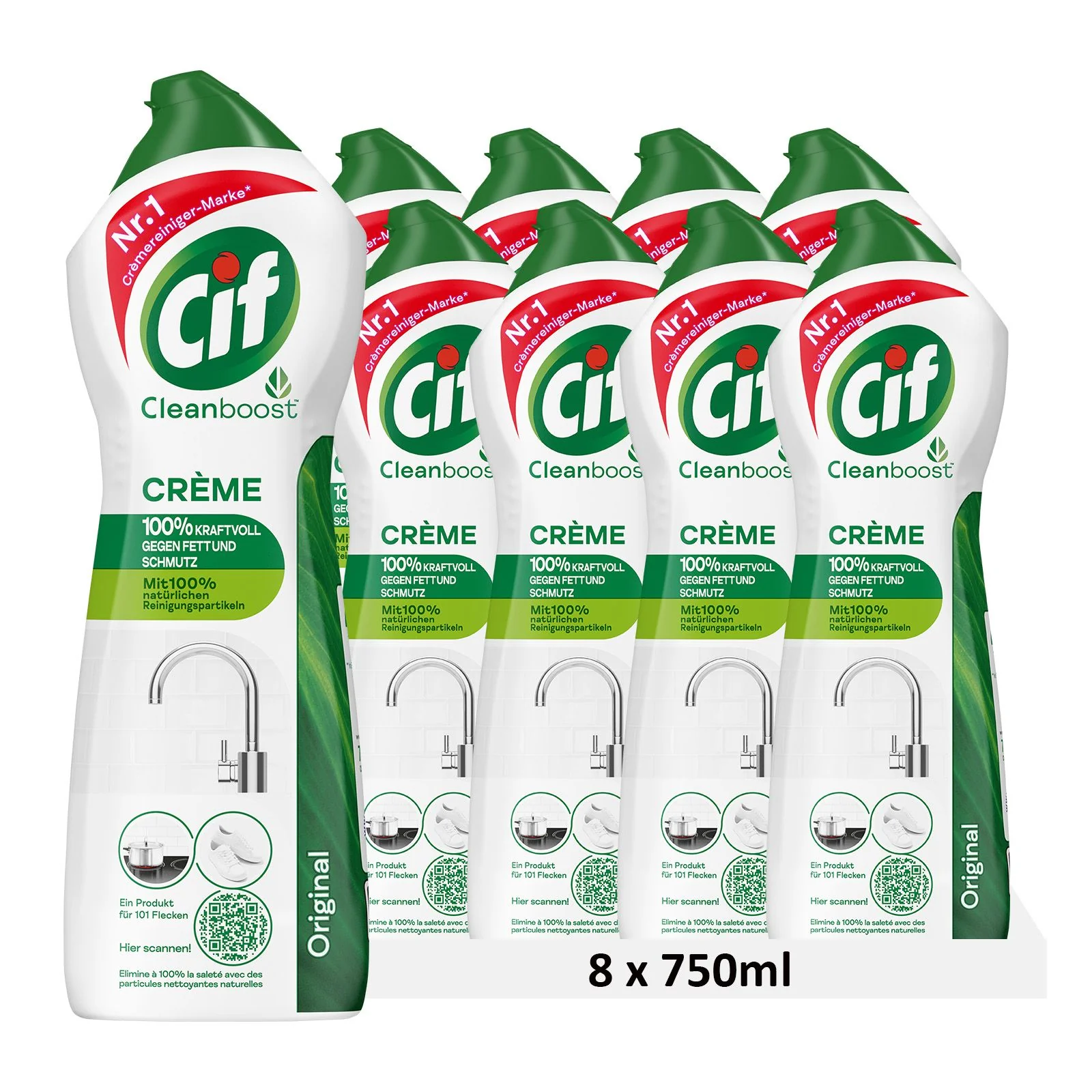 Cif Crème Original, Scheuermilch Reiniger - Image 14