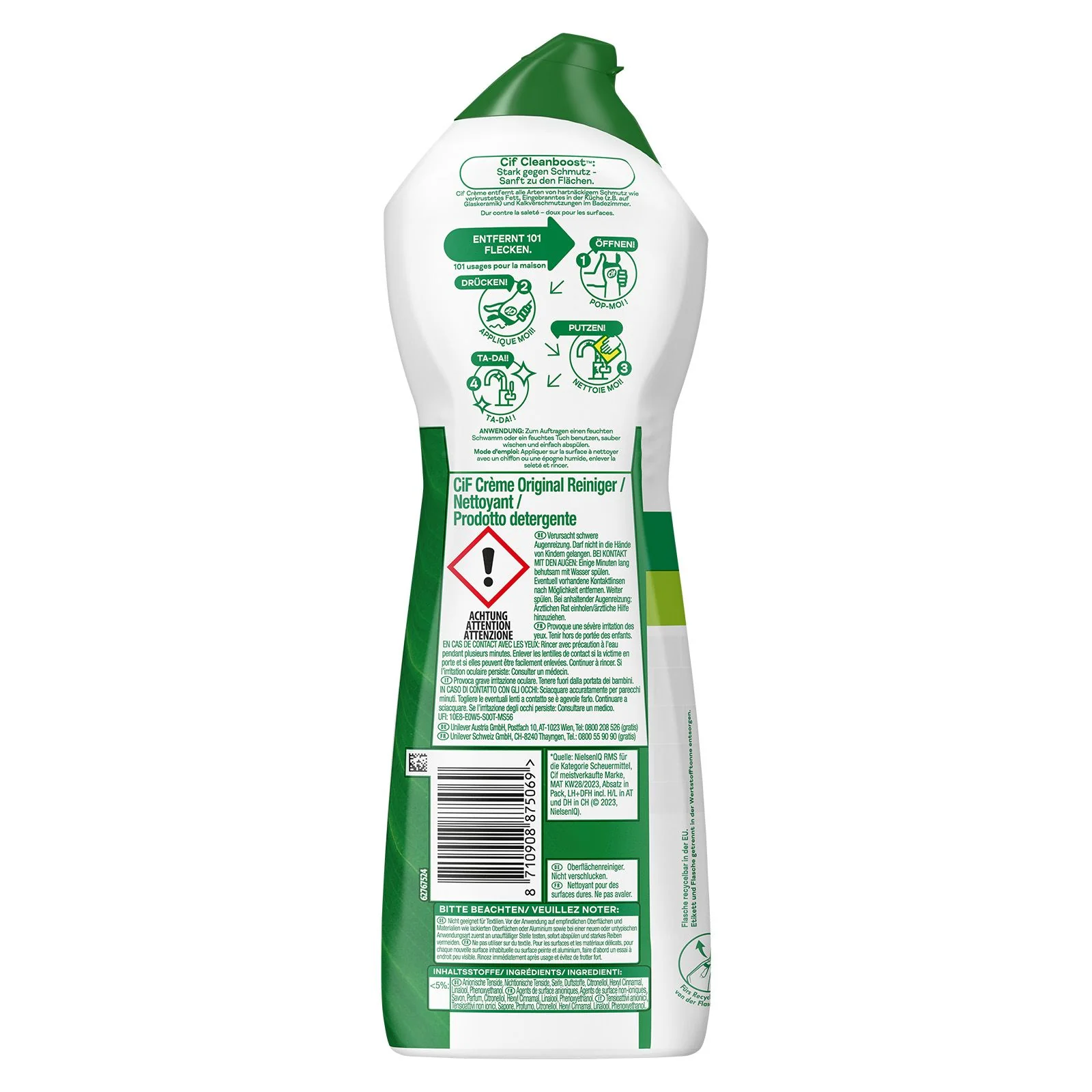 Cif Crème Original, Scheuermilch Reiniger - Image 16