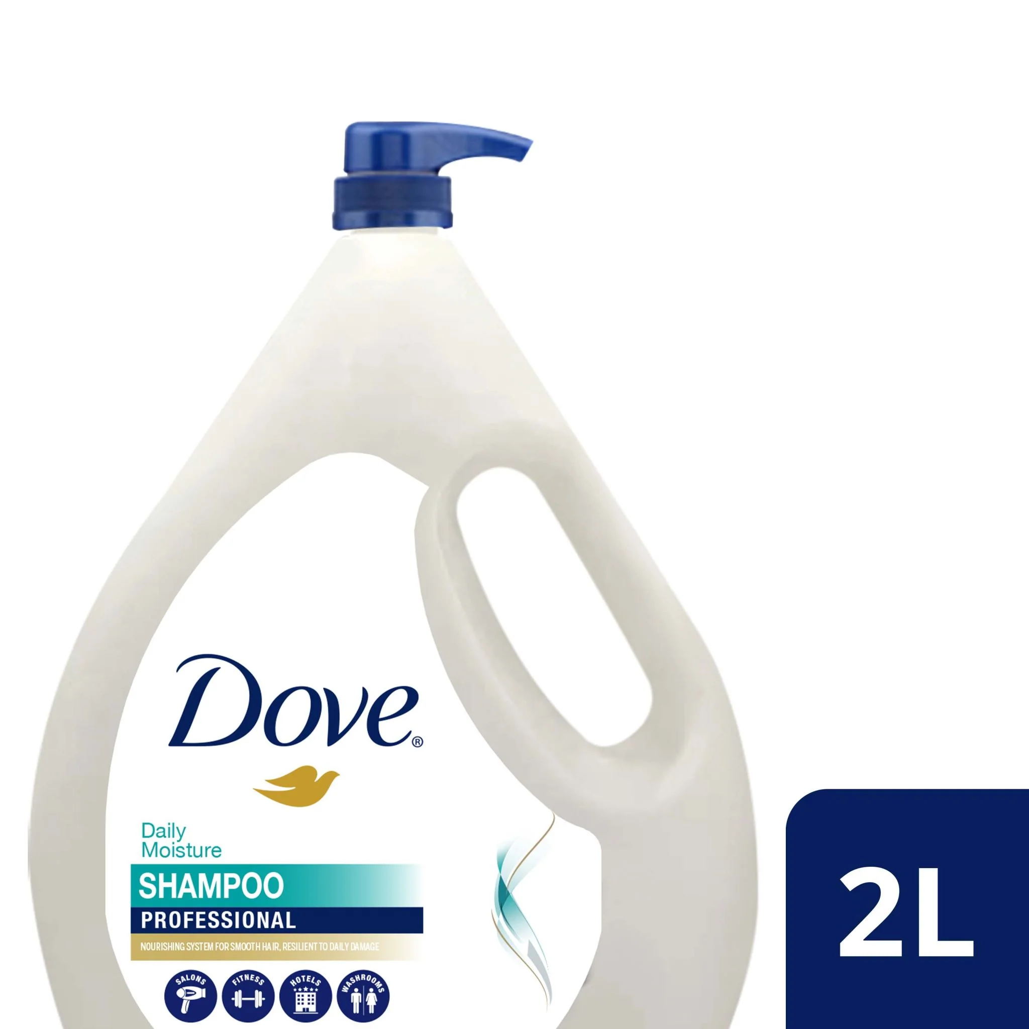 Dove Pro Shampoo | Pflegeshampoo | Spendet Feuchtigkeit und verhilft zu weichem und glattem Haar | Nachfüllpack - Image 3