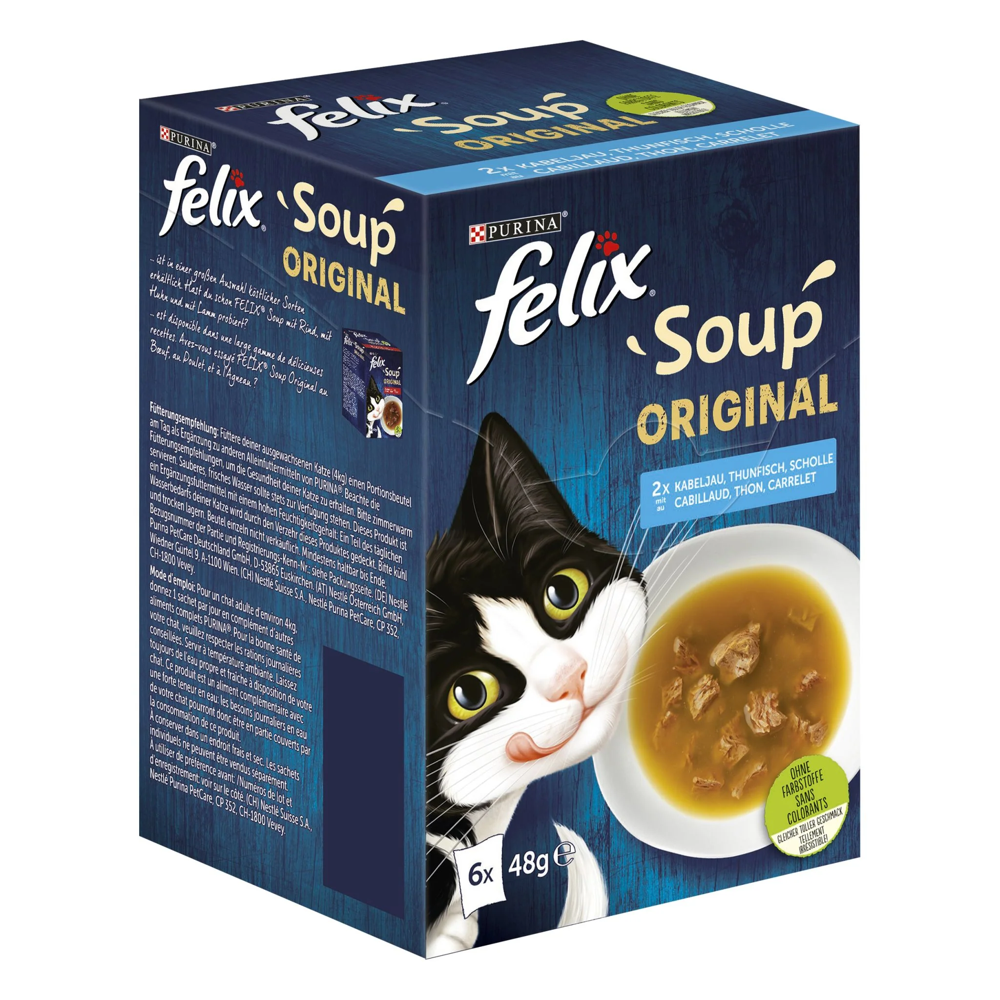 FELIX Soup, Suppe mit zarten Stückchen, Geschmacksvielfalt aus dem Wasser, 6erPack à 48g - Image 8