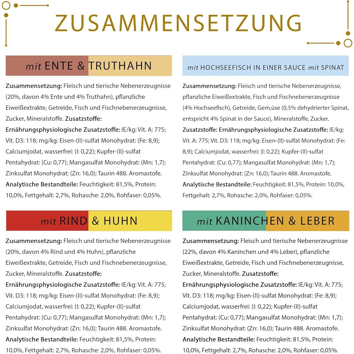 GOURMET Gold Feine Komposition Katzenfutter nass, Sorten-Mix - Image 10