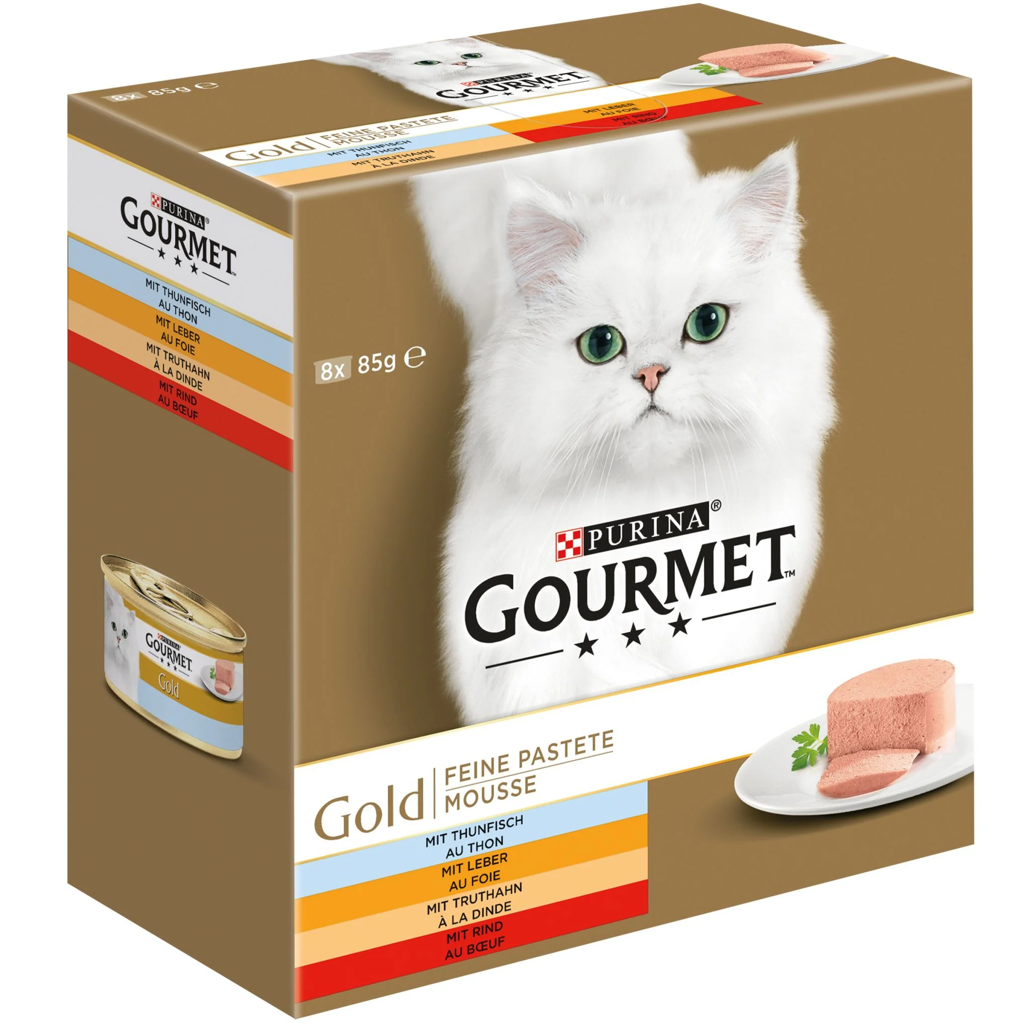 GOURMET Gold Feine Pastete Katzenfutter nass, Sorten-Mix - Image 6