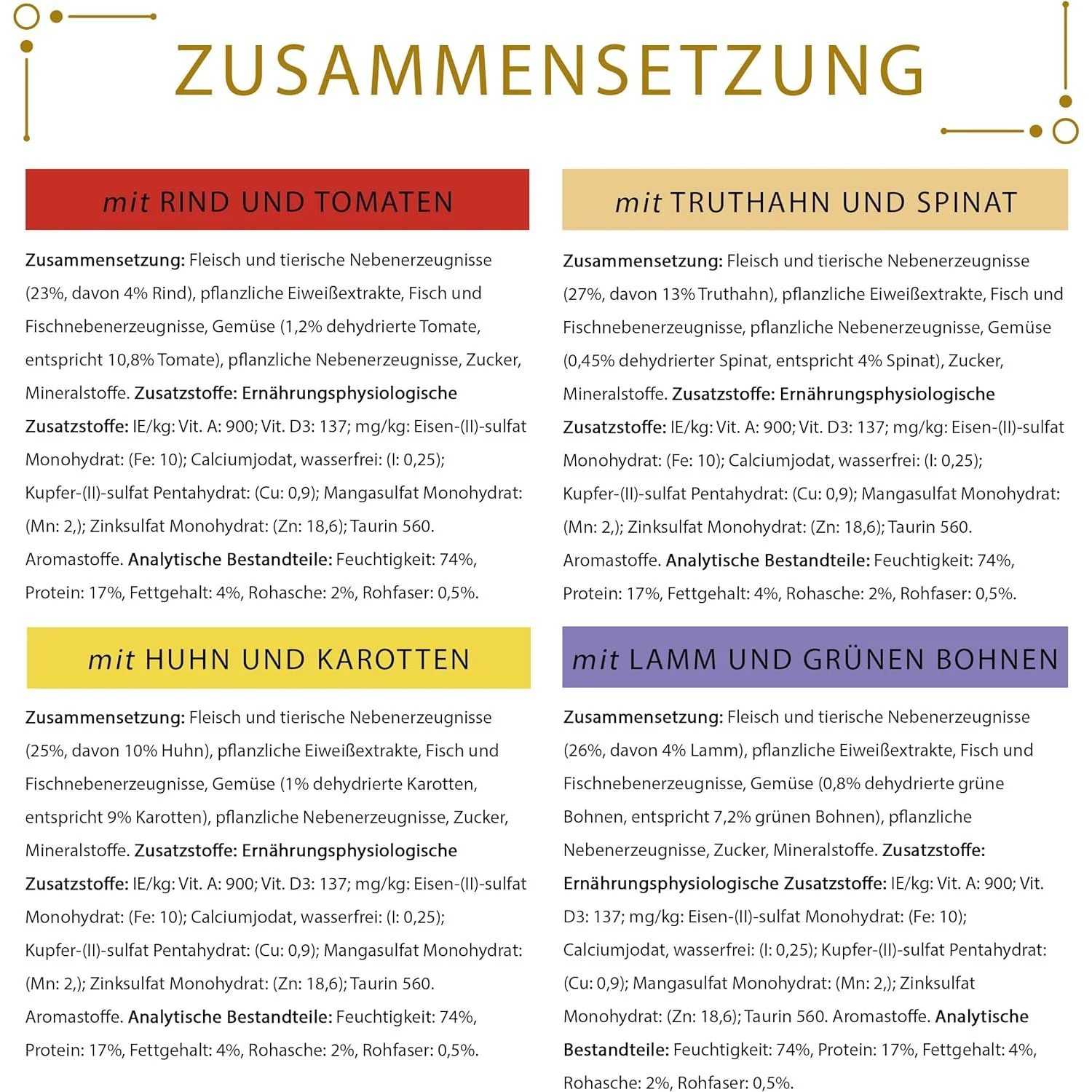 GOURMET Gold Raffiniertes Ragout Katzenfutter nass, Sorten-Mix - Image 3