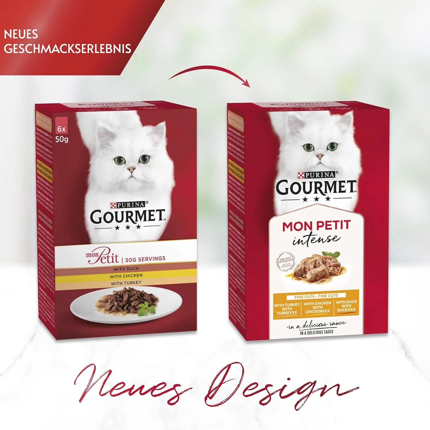 GOURMET Mon Petit Katzenfutter nass, Geflügel-Variationen 6er Pack à 50g Dose - Image 12