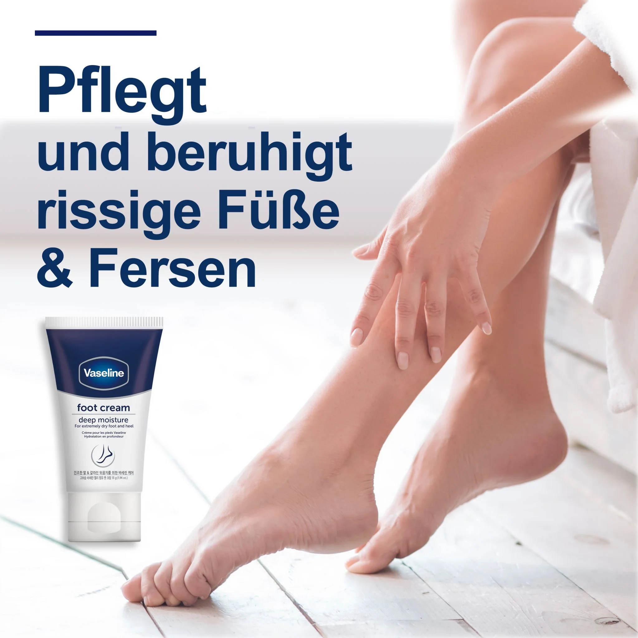 Vaseline Foot Creme | Fußcreme für die tägliche Pflege bei trockener und rissiger Haut - Image 13