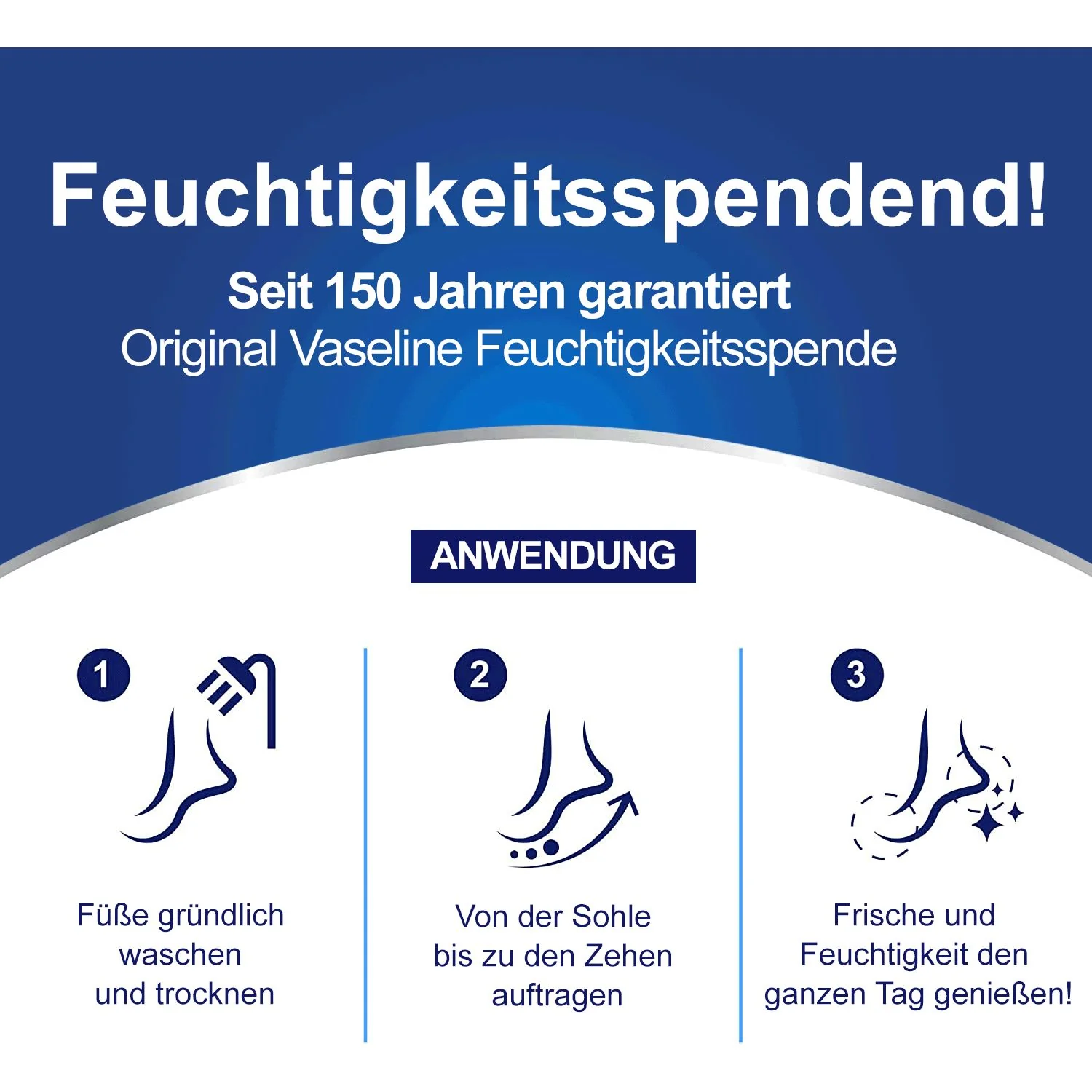 Vaseline Foot Creme | Fußcreme für die tägliche Pflege bei trockener und rissiger Haut - Image 9