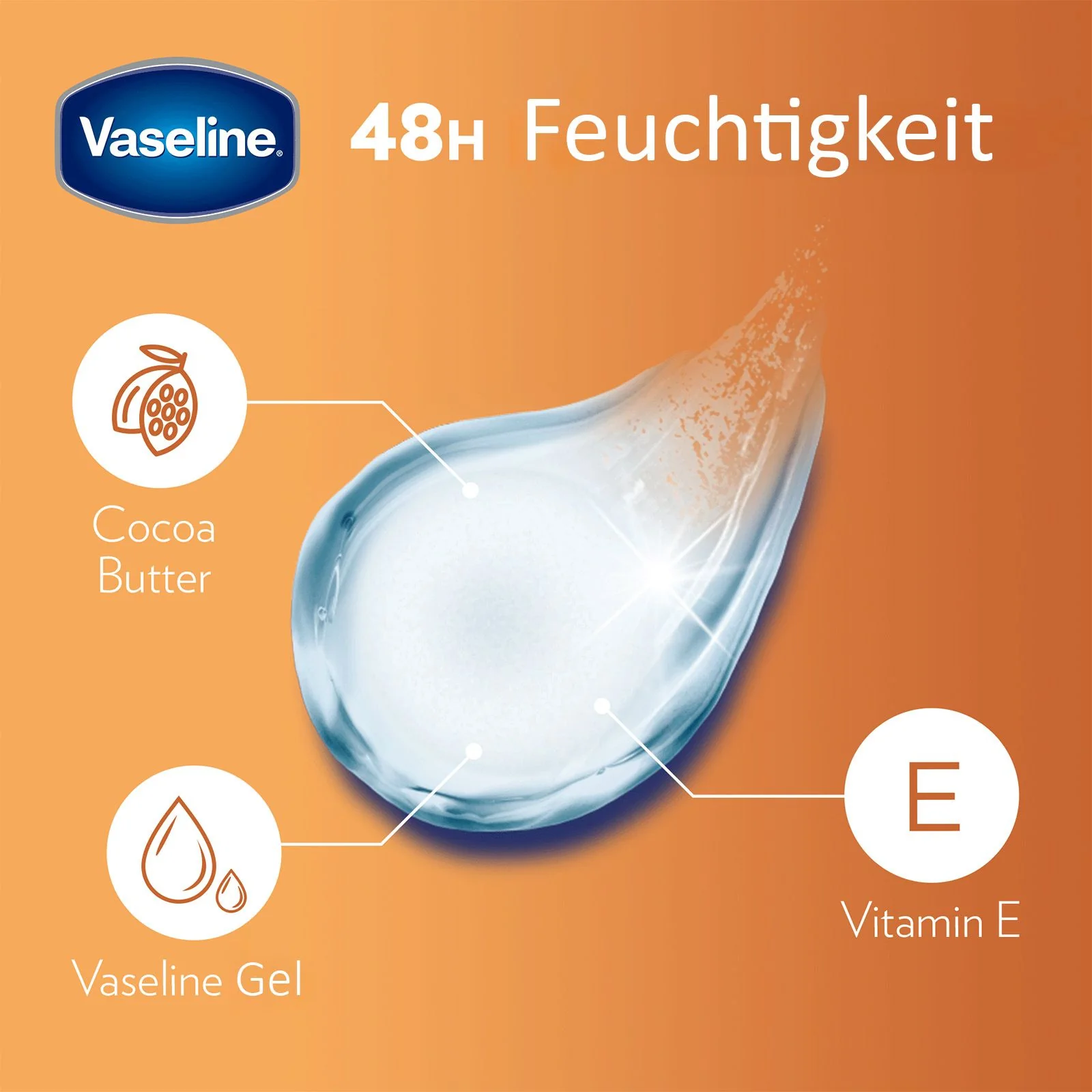 Vaseline Lip Therapy Cocoa Butter | Getönter Lippenbalsam mit Kakao und Sheabutter - Image 4